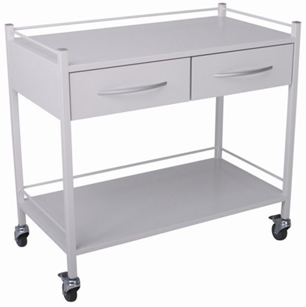 Milano Dressing or Instrument trolley with two Drawers