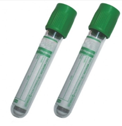 BD Vacutainer Green Lithium Heparin 6ml