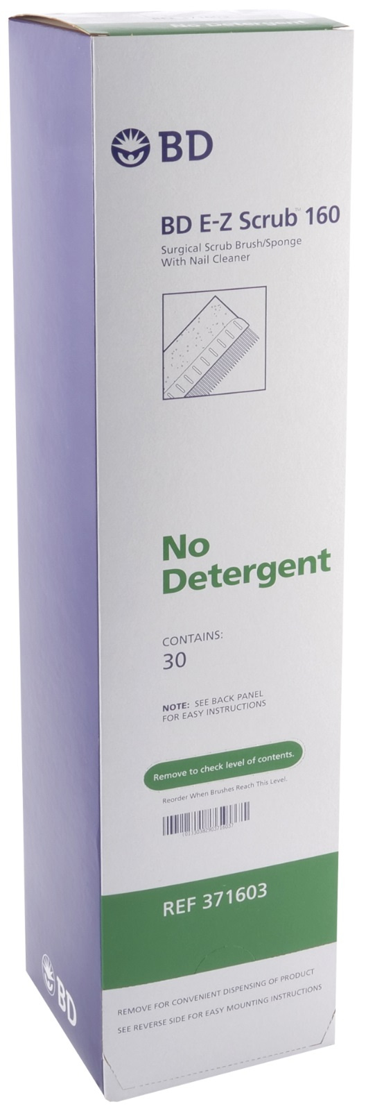 BD EZ Scrub No Detergent Dry Sterile