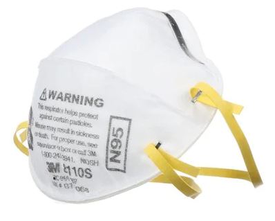 3M Mask Cupped N95 P2 Particulate Respirator - Small