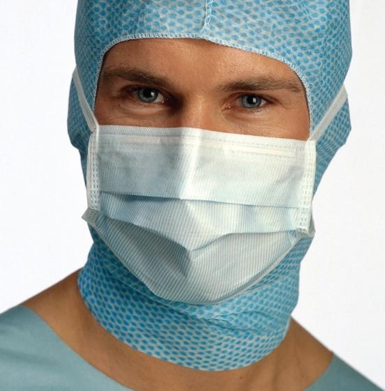 Molnlycke Barrier Mask Surgical Anti-fog Tie On