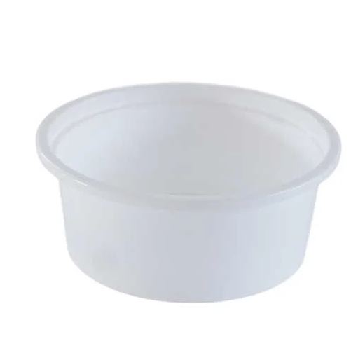 Denture Bowl Container Plastic 215mls (sleeve of 50)