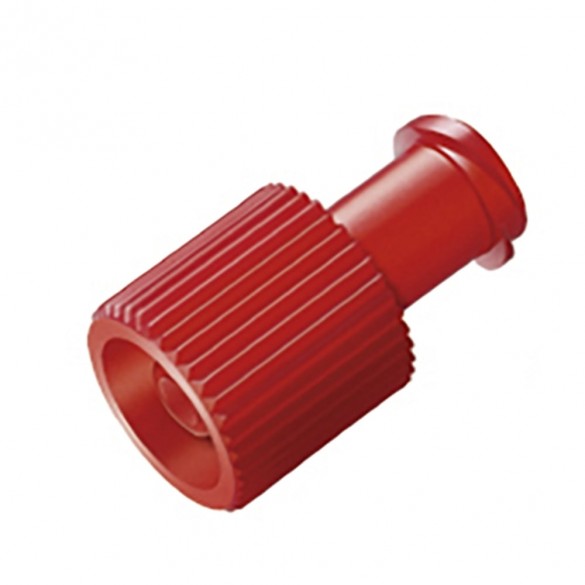 Combi Stopper Red B Braun Luer lock fitting Male and Female - Box 100