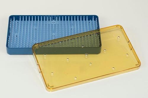 PST Instrument Microsurgery Tray - Base, Lid and Mat 10.2 x 19.1 x 1.9cm