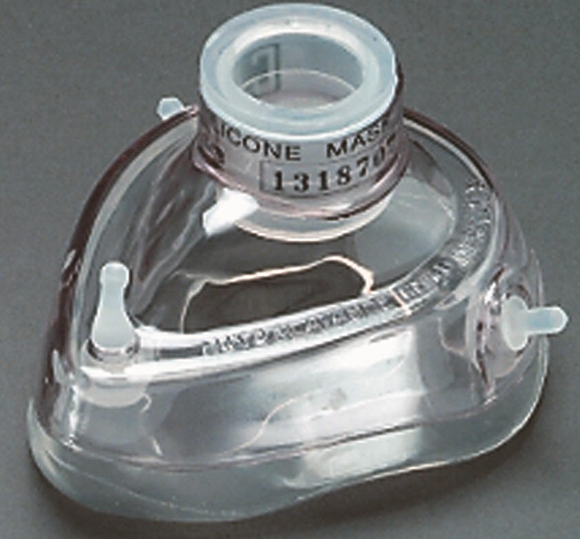 Durable Silicone Resuscitator Mask No.3 Large Child