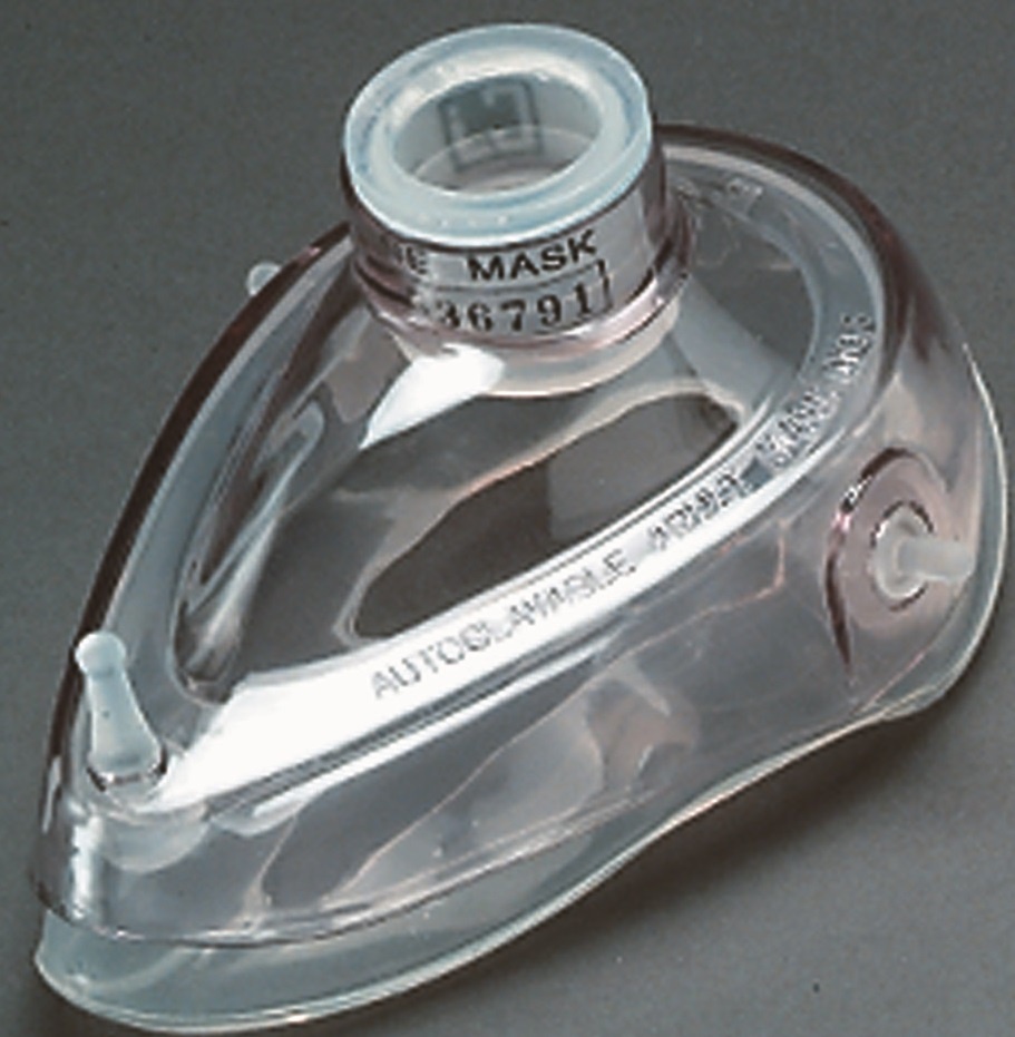 Durable Silicone Resuscitator Mask No.5 Large Adult