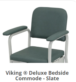 Viking Deluxe Bedside Commode