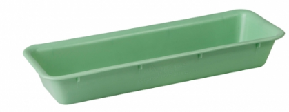 Autoplas Autoclavable Injection Tray Green 200mm x 75mm x 30mm