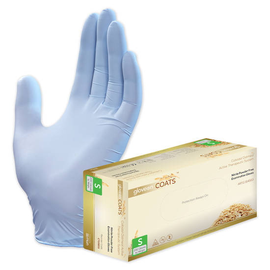 GloveOn COATS Nitrile Exam Gloves Powder Free Box of 200 Small