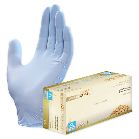 GloveOn COATS Nitrile Exam Gloves Powder Free Box of 180 X-Large