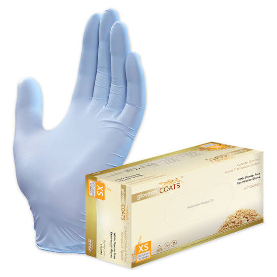 GloveOn COATS Nitrile Exam Gloves Powder Free Box of 200 X-Small