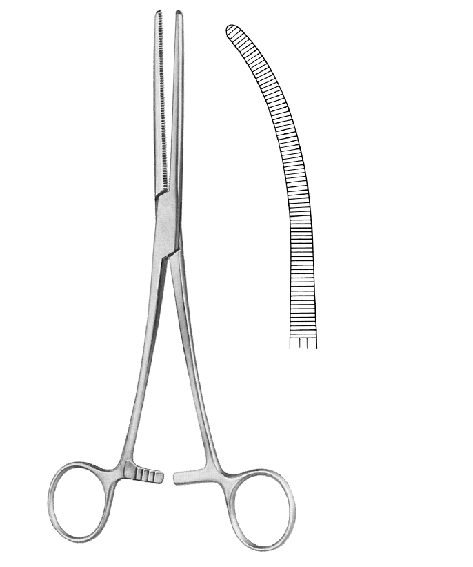 Nopa Rochester Pean Artery Forcep Curved 22cm