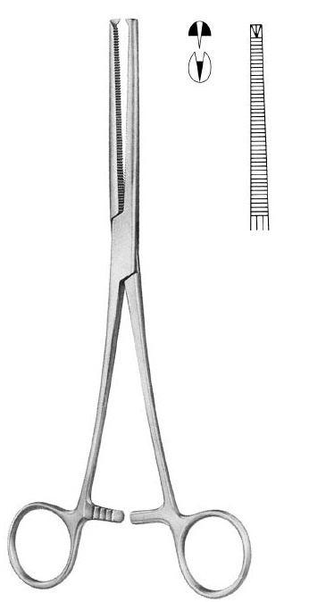 Nopa Ochsner-Kocher Artery Forcep Straight 14cm
