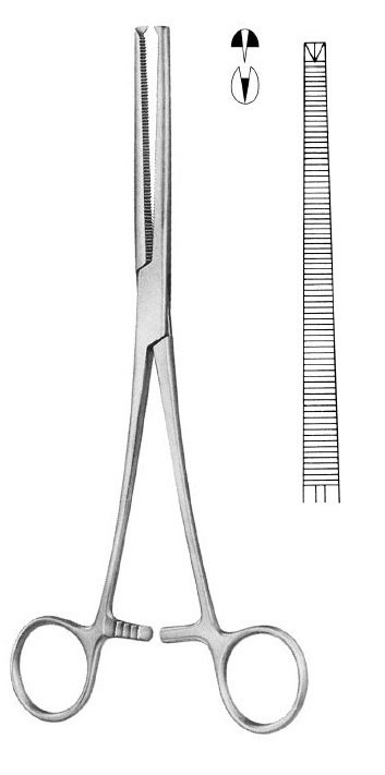 Nopa Ochsner-Kocher Artery Forcep Straight 22cm