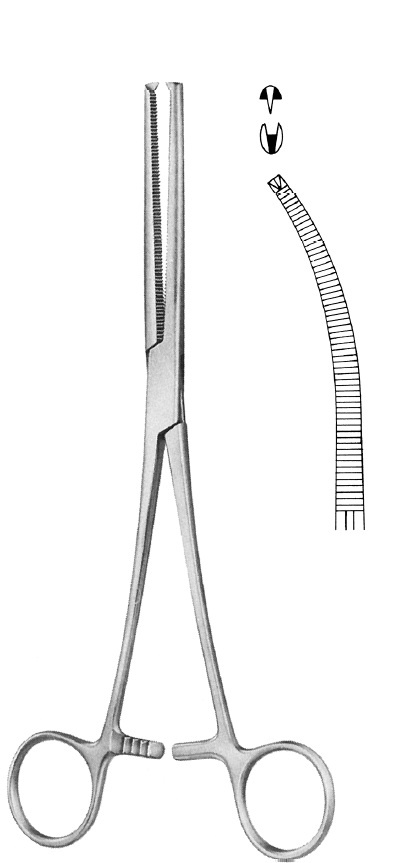 Nopa Ochsner-Kocher Artery Forcep Curved 18cm