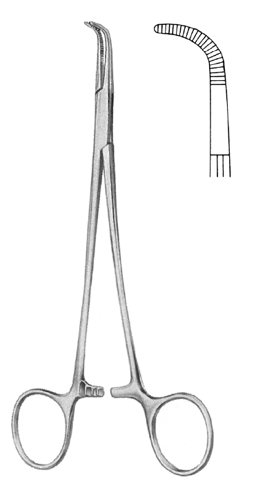 Nopa Baby-Adson Artery Forcep Curved 18cm
