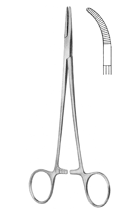 Nopa Adson Artery Forcep 18.5cm Curved