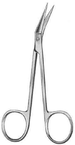 Nopa Iris Scissor Angled Sharp Sharp 11.5cm