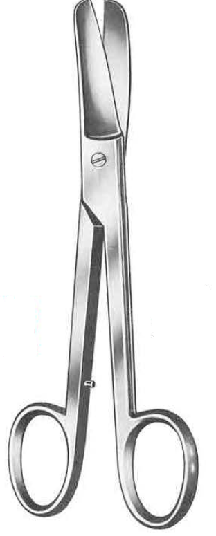 Nopa Lorenz Bandage Scissor Curved 23cm