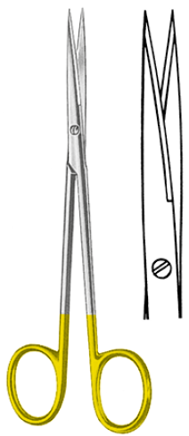 Nopa Metzenbaum-Delicate Scissor Sharp Sharp TC 14cm Straight
