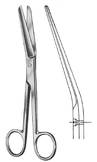 Nopa Scissor Fergusson Operating Angled 18cm