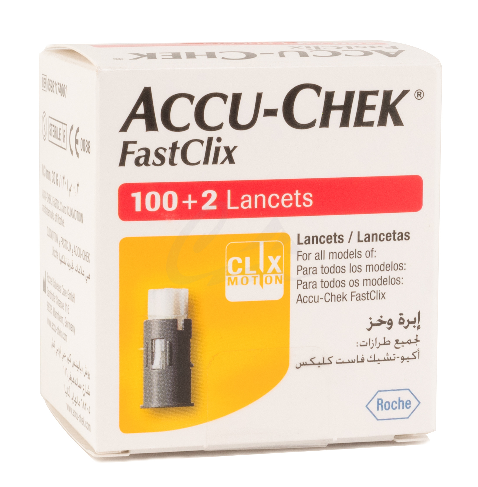 Accu-chek Fast Clix Lancets Box 102