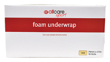 All-Sport Foam Underwrap 7.5Cm X 27M