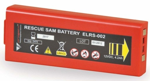 AED Rescue Sam Replacement Battery