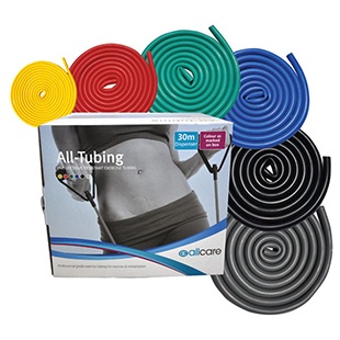 All-Tubing Exercise Tubing X-Extra Firm Black - 1 Metre