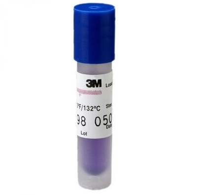 3M Attest Standard Biological Flash Indicator Blue Cap - Box 25