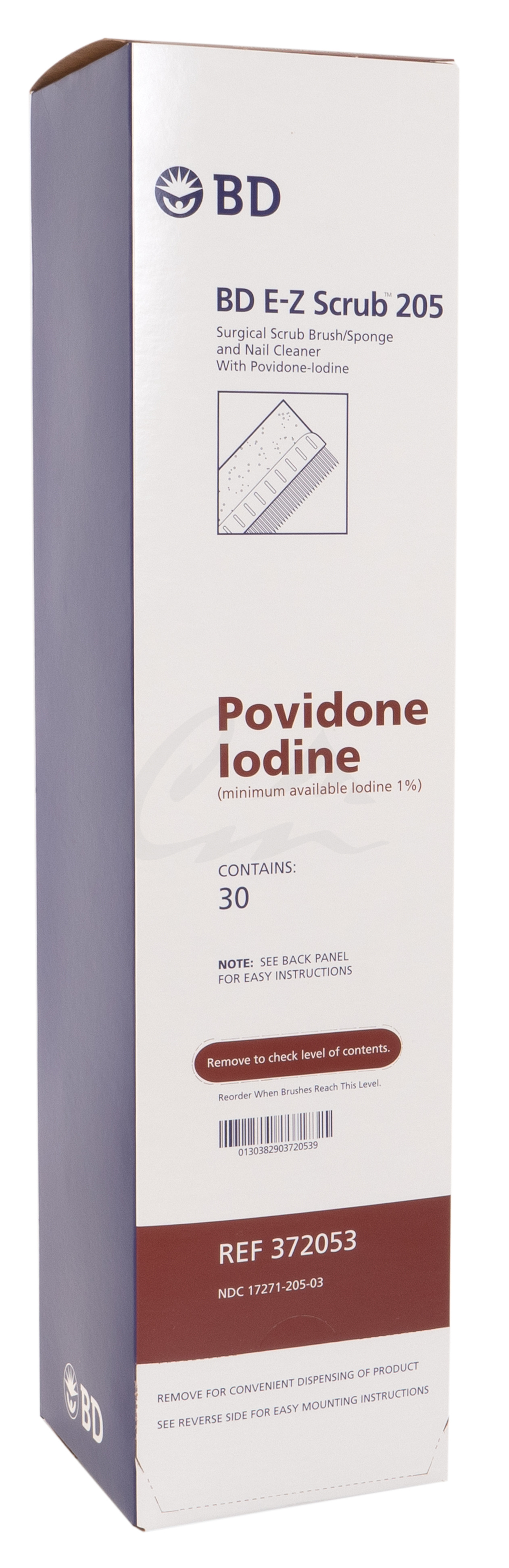 BD EZ Scrub with Povidone Iodine