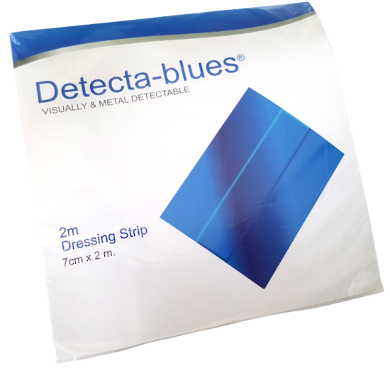 Detecta-Blues BLUE Plaster Metal Detectable Waterproof 9cm x 2m