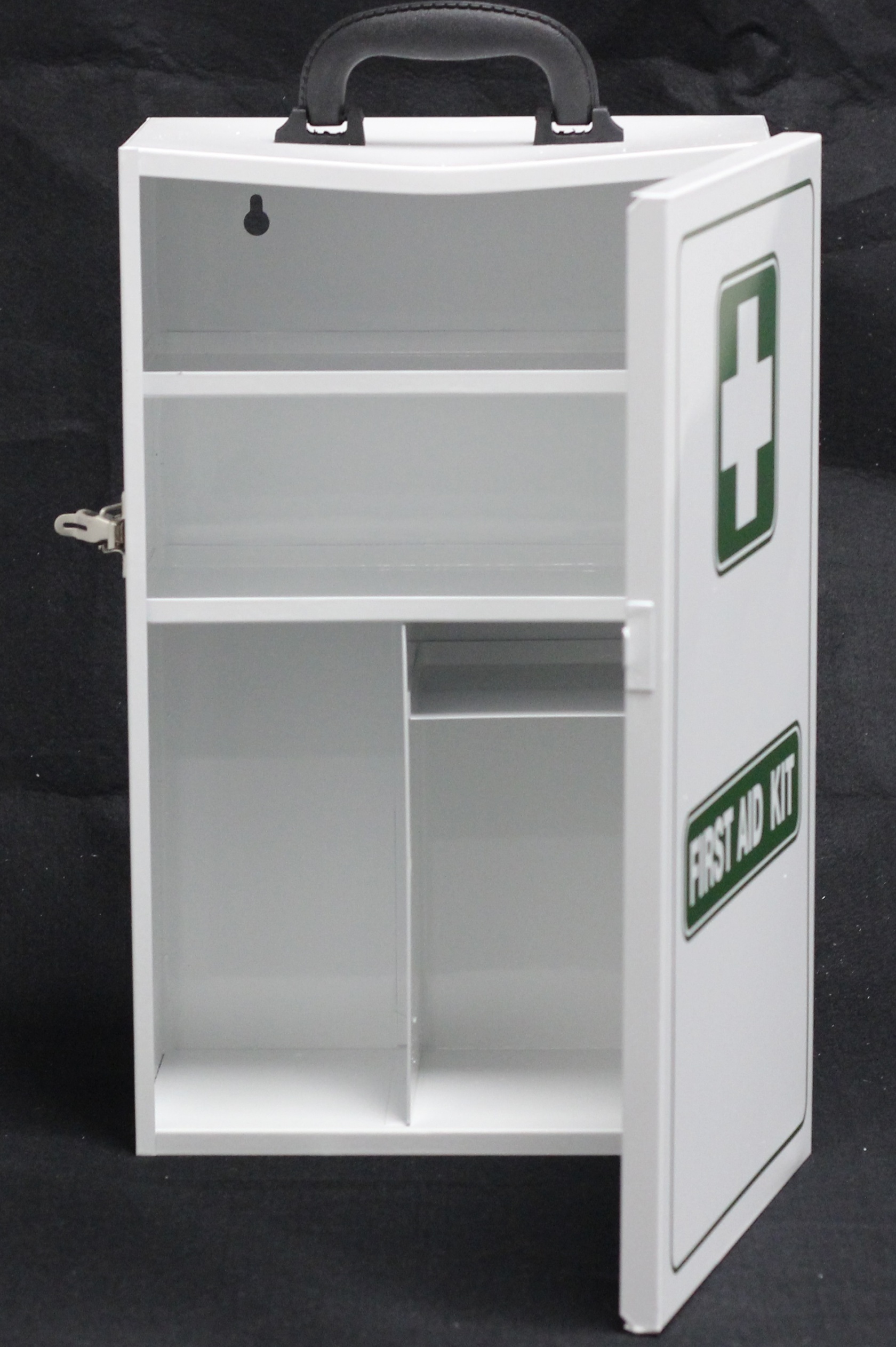 First Aid Cabinet - EMPTY Metal Cabinet White 450x280x150mm
