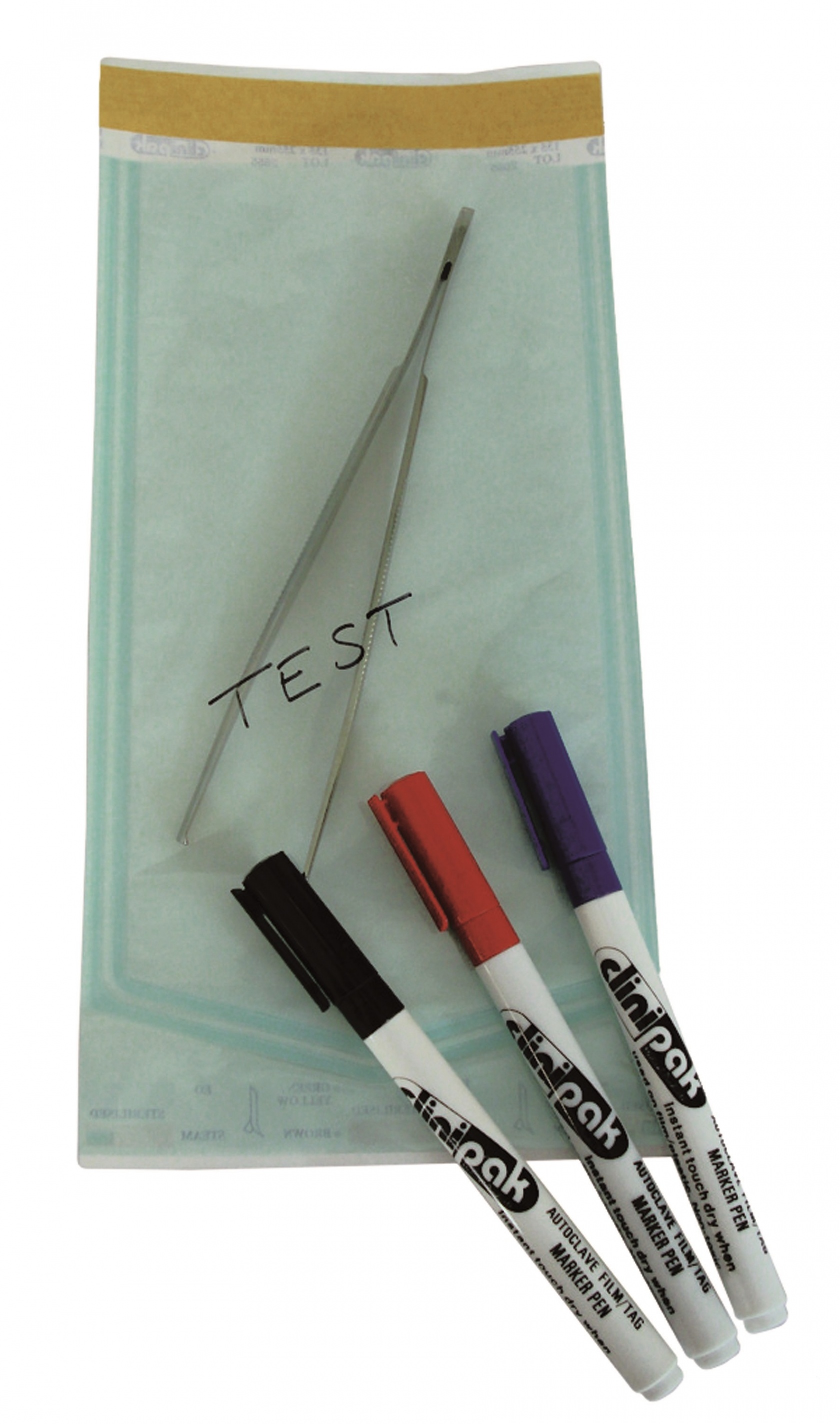 Clinipak Autoclave Marker Pen Non-Toxic Black
