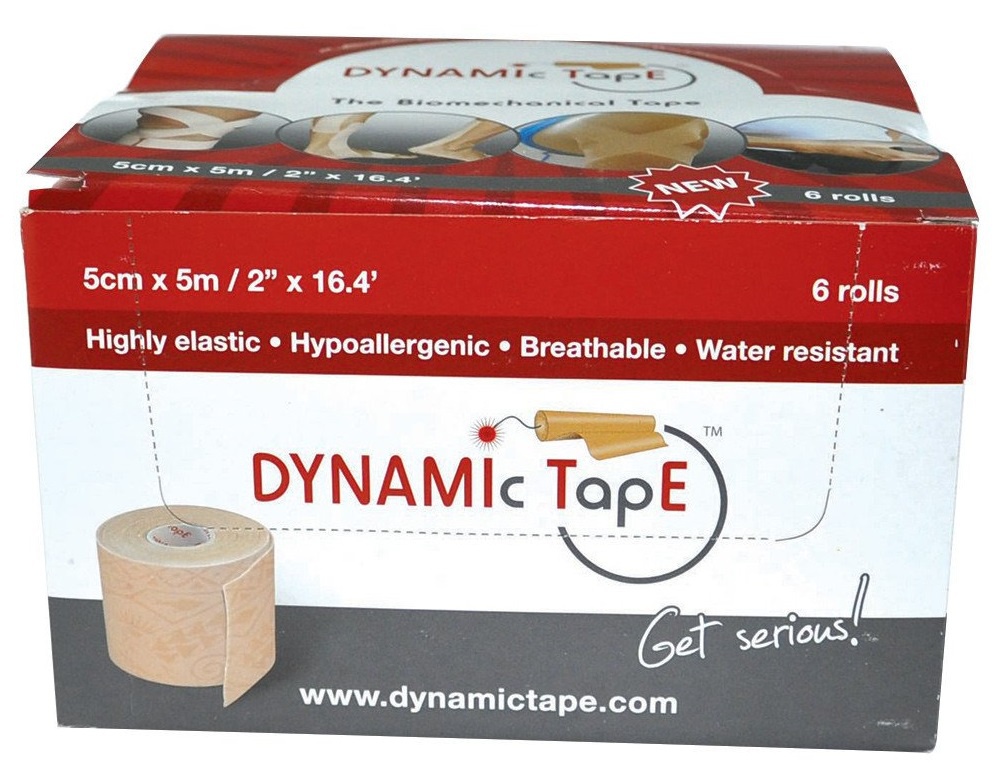 Dynamic Tape Tape Plain 5cm x 5M - 6 Rolls