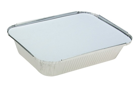 Emperor Medium Catering Tray with Lid 1100ml 229 x 169 x 50mm
