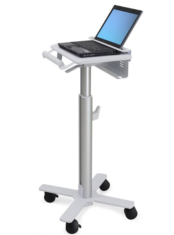 Ergotron Styleview Light Duty Non-Powered Medical Cart with Laptop Mount