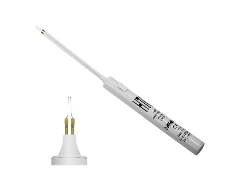 Fiab Cautery Pencil Disposable High Temp 1200C Sterile 125mm Fine Extended Tip