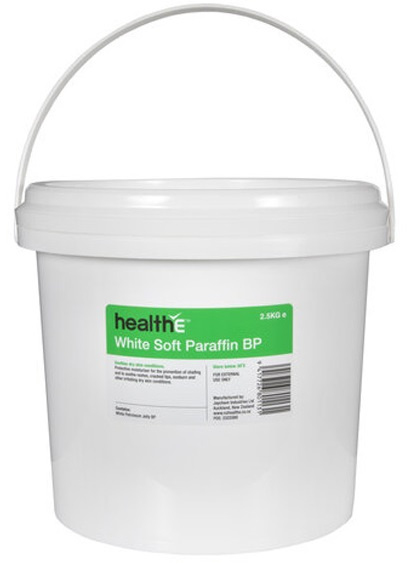 HealthE White Soft Paraffin 2.5kg Bucket