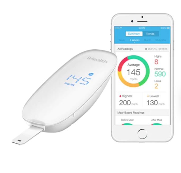 iHealth SMART Bluetooth Blood Glucose Meter