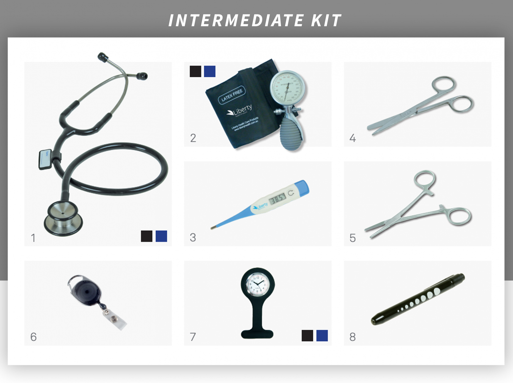 Intermediate Nurses Kit Black
