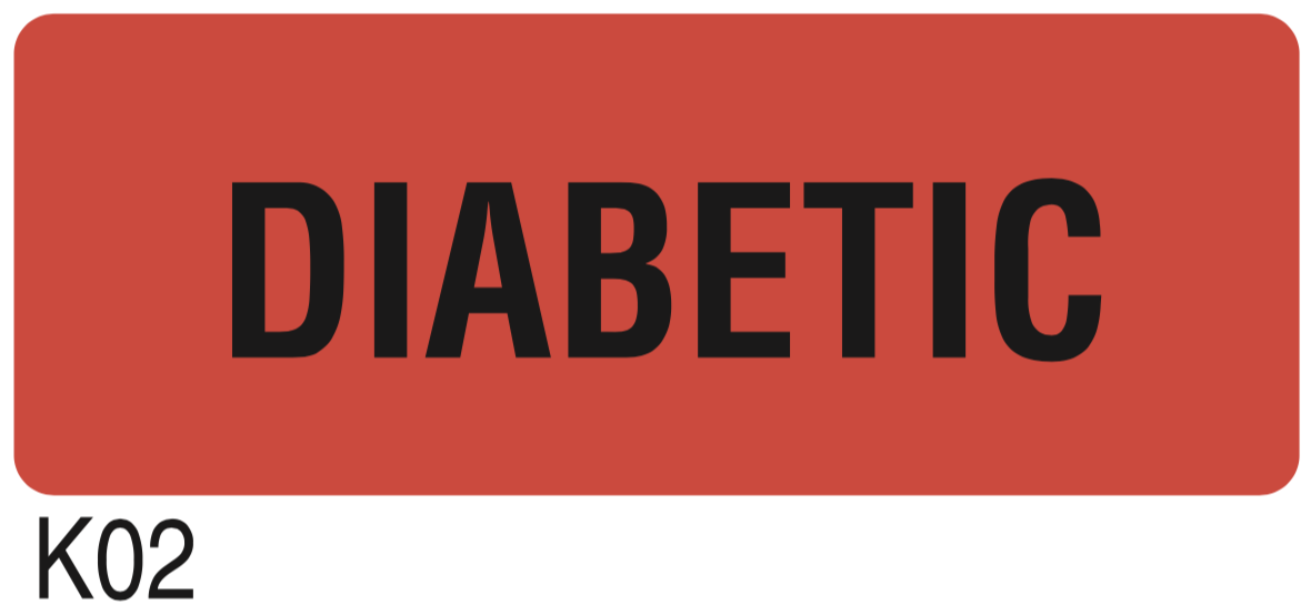 Labels - Diabetic