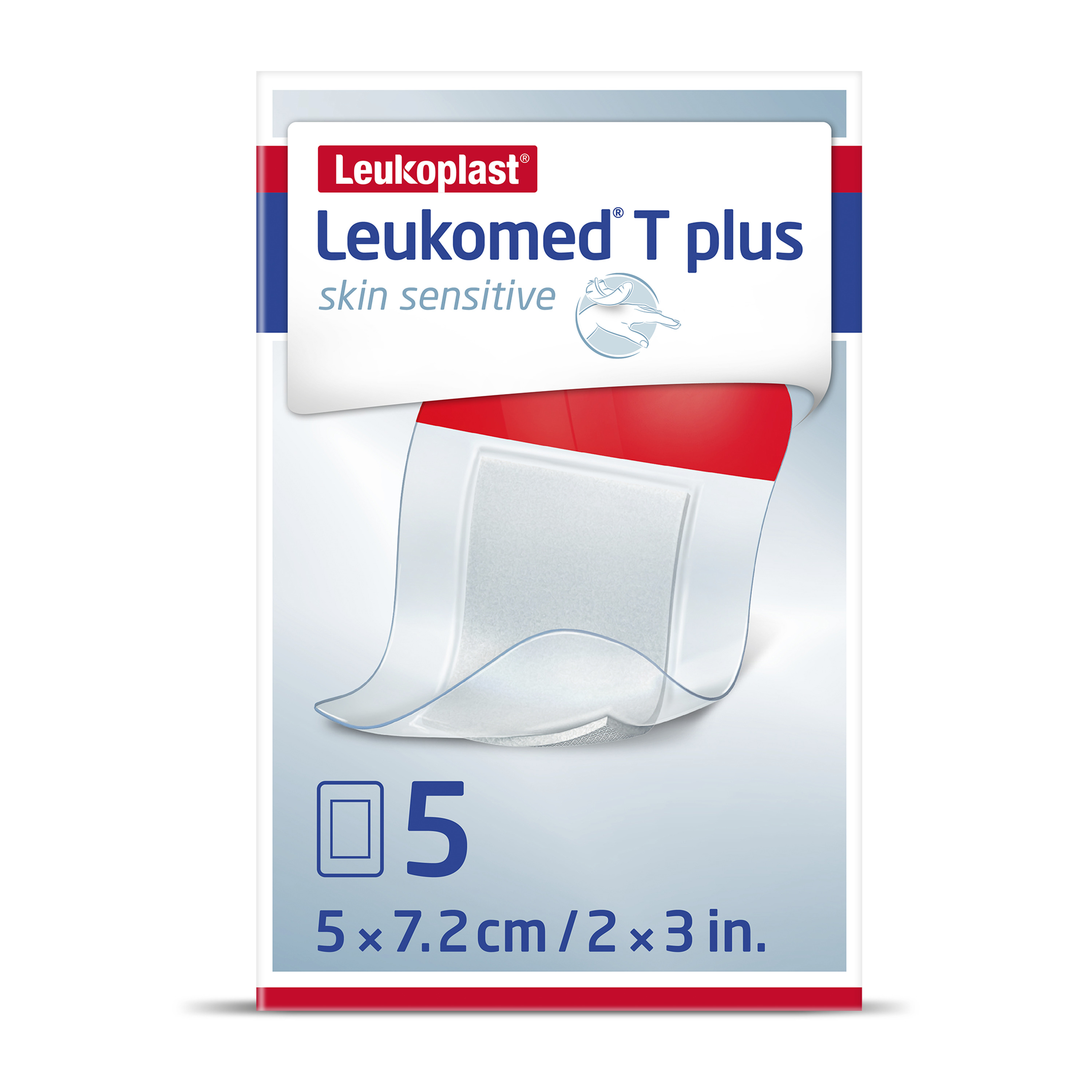 Leukomed T Plus Skin Sensitive Sterile 5cm x 7.2cm