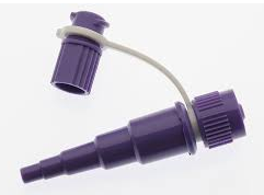 ENFit Transition Adapter for Funnel Tube to ENFit Syringe