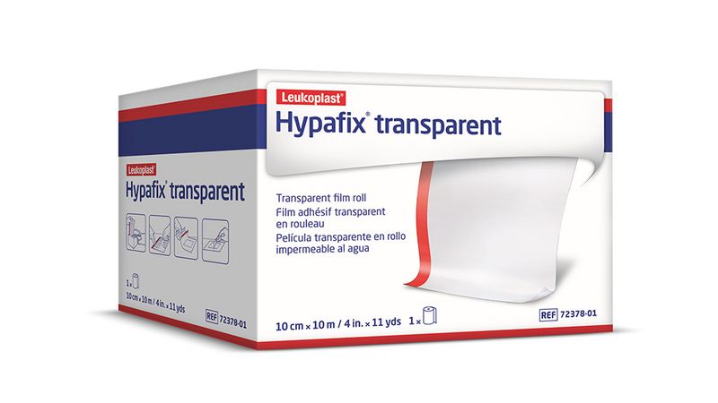 Leukoplast Hypafix Transparent Film Roll 10cm x 10m