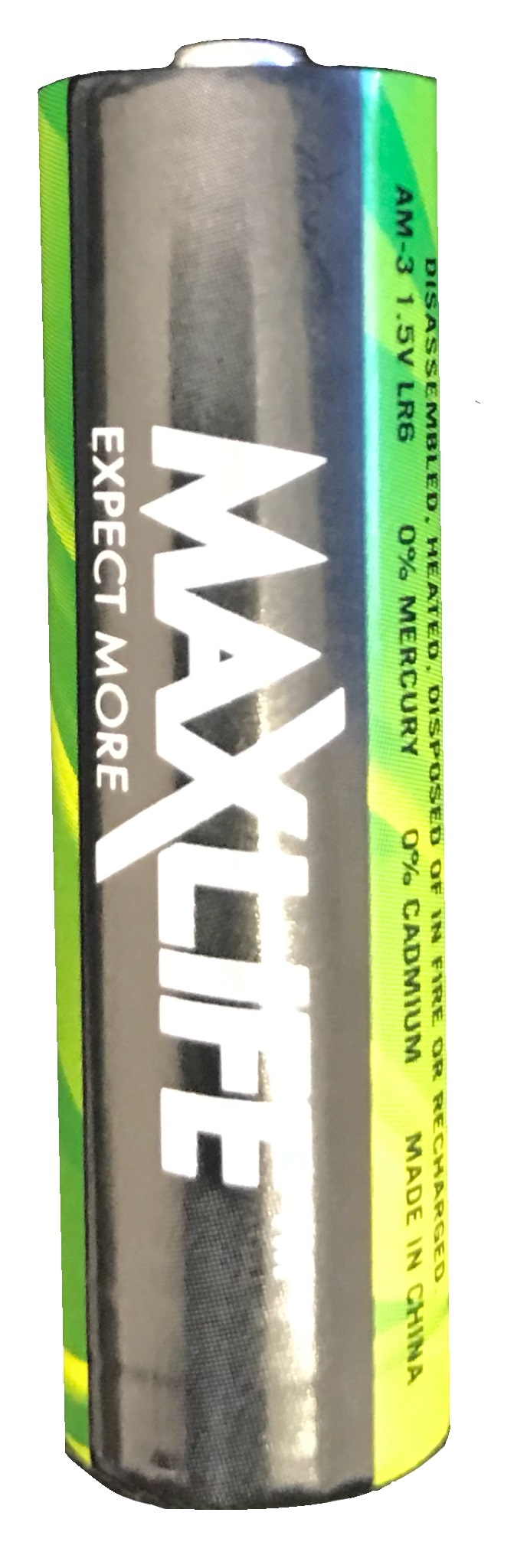 Battery Maxlife Alkaline AA - Each