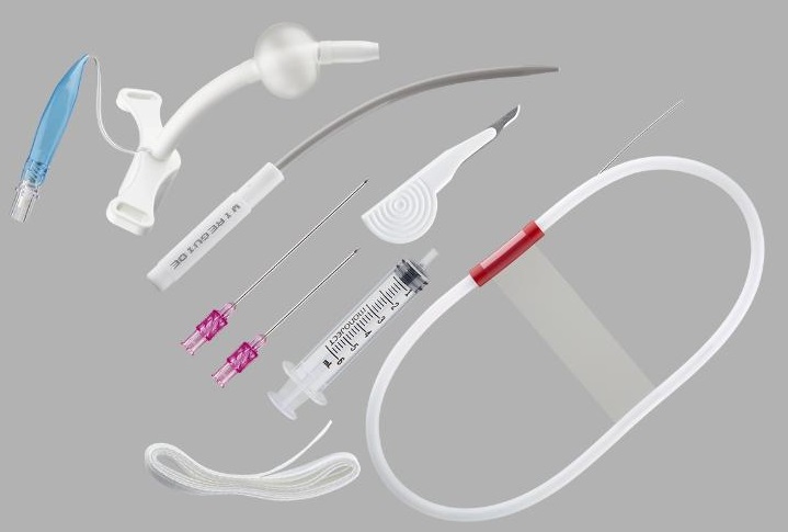 Melker Cuffed Emergency Special-Operations Cricothyrotomy Catheter Set (Seldinger)
