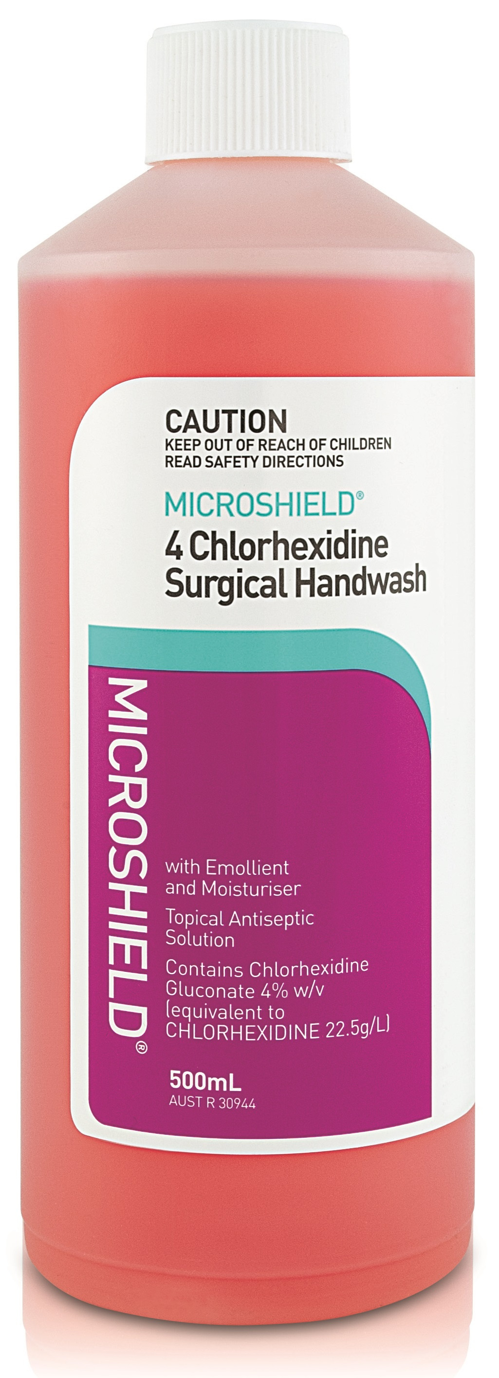 Microshield 4% Chlorhexidine Surgical Handwash 500ml