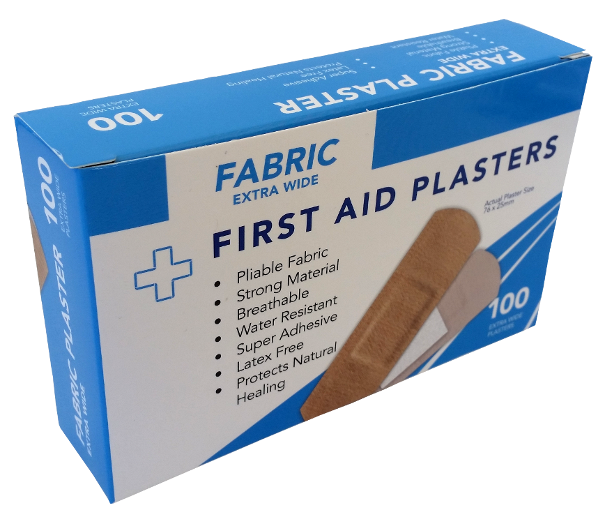 Plaster Fabric Extra Wide 76 x 25mm