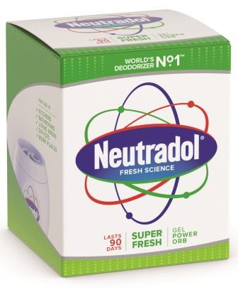 Neutradol Gel Room Deodoriser Super Fresh